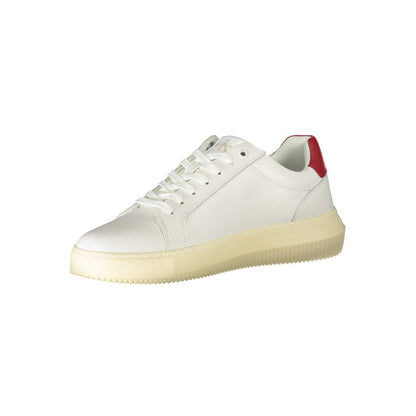 Calvin Klein White Polyester Sneakers