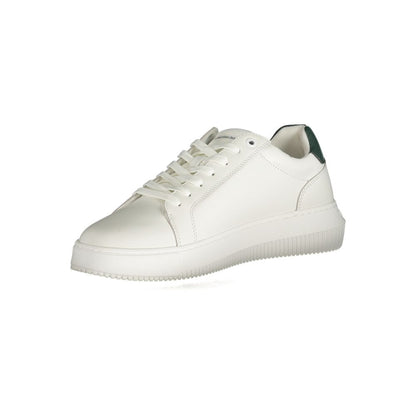 Calvin Klein White Polyester Sneakers