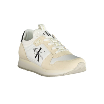 Calvin Klein White Polyester Women Sneakers
