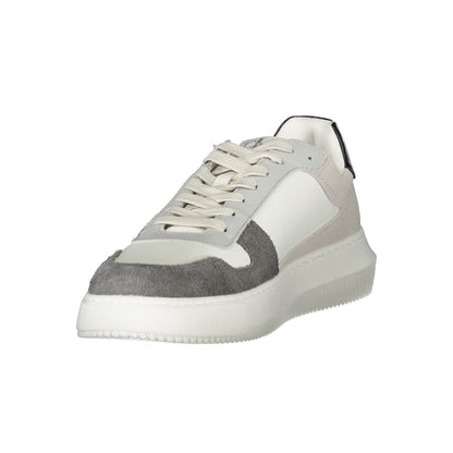 Calvin Klein White Polyethylene Men Sneakers