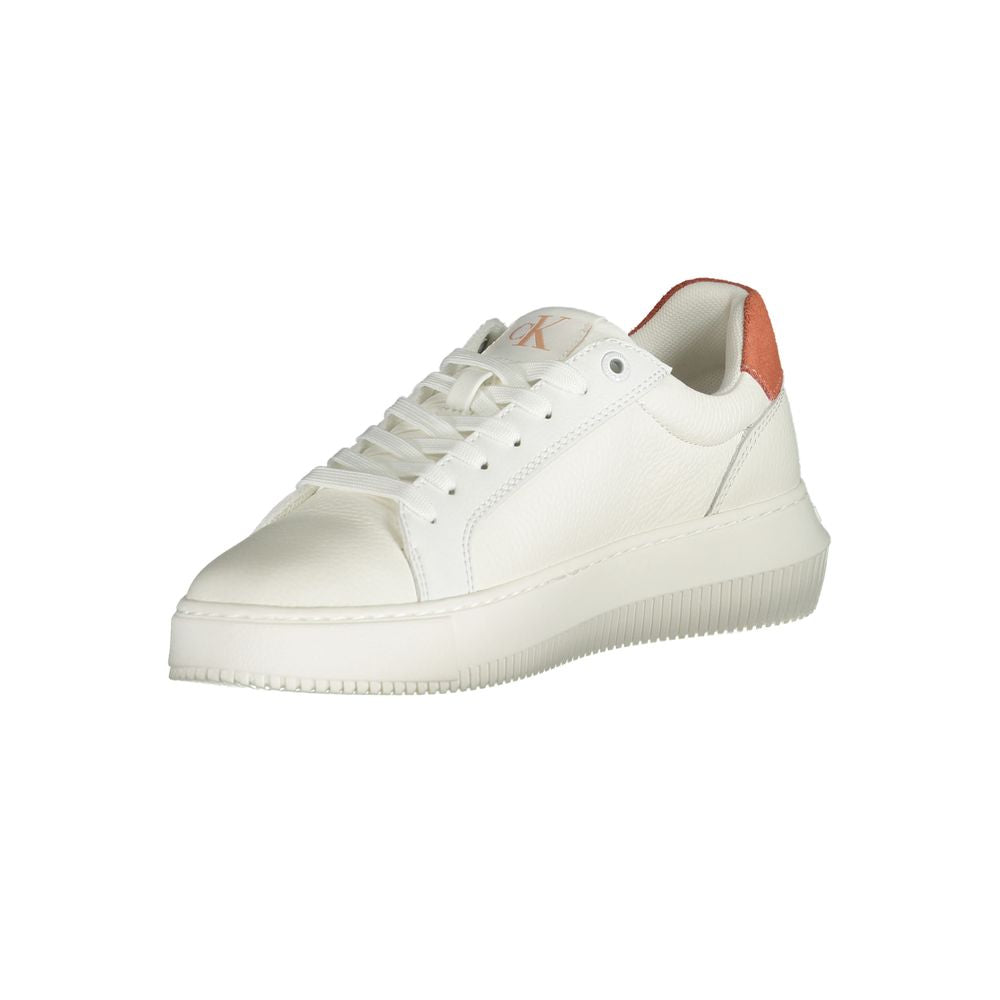Calvin Klein White Polyethylene Women Sneakers