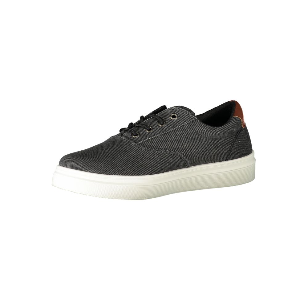 Carrera Black Polyester Sneakers