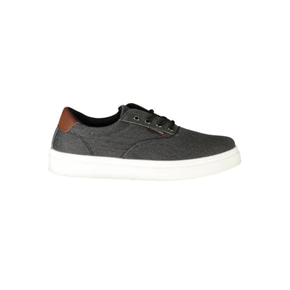 Carrera Black Polyester Sneakers