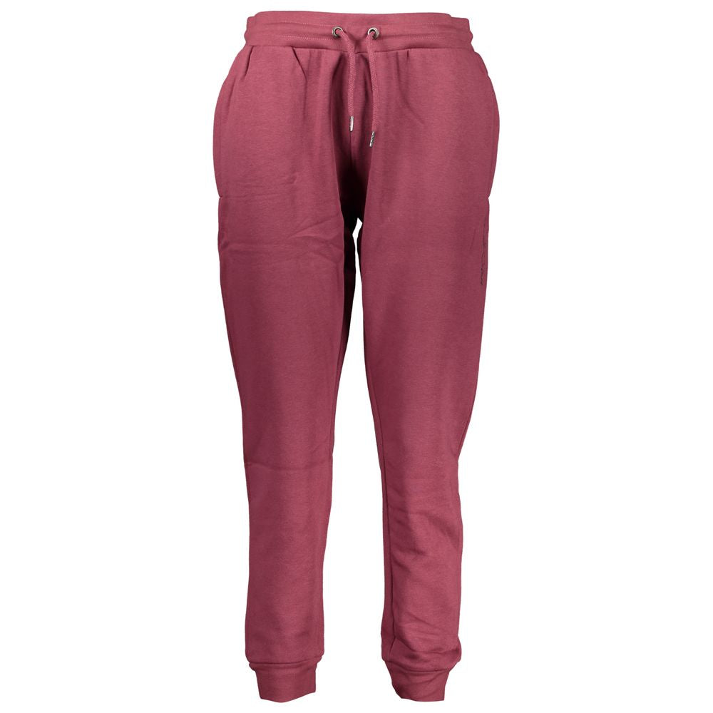 Cavalli Class Purple Cotton Pant