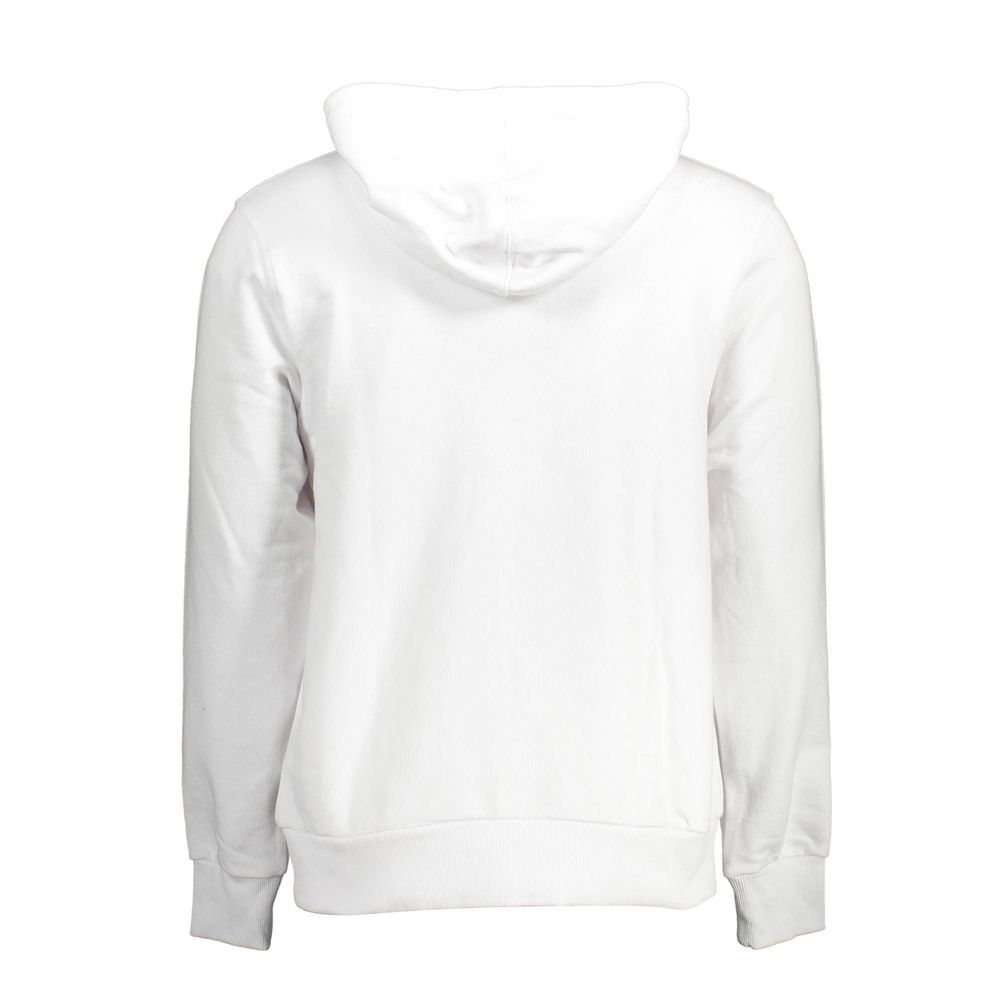 Cavalli Class White Cotton Sweater