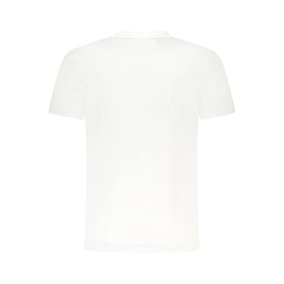 Cavalli Class White Cotton T-Shirt