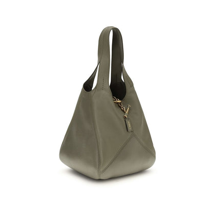 Chloé Bicolor Buffalo Leather Shoulder Bag