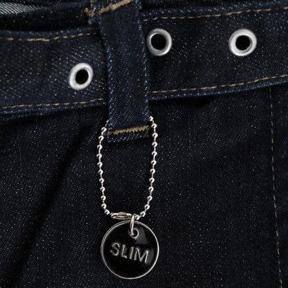 Costume National Blue Cotton Stretch Slim Fit Jeans