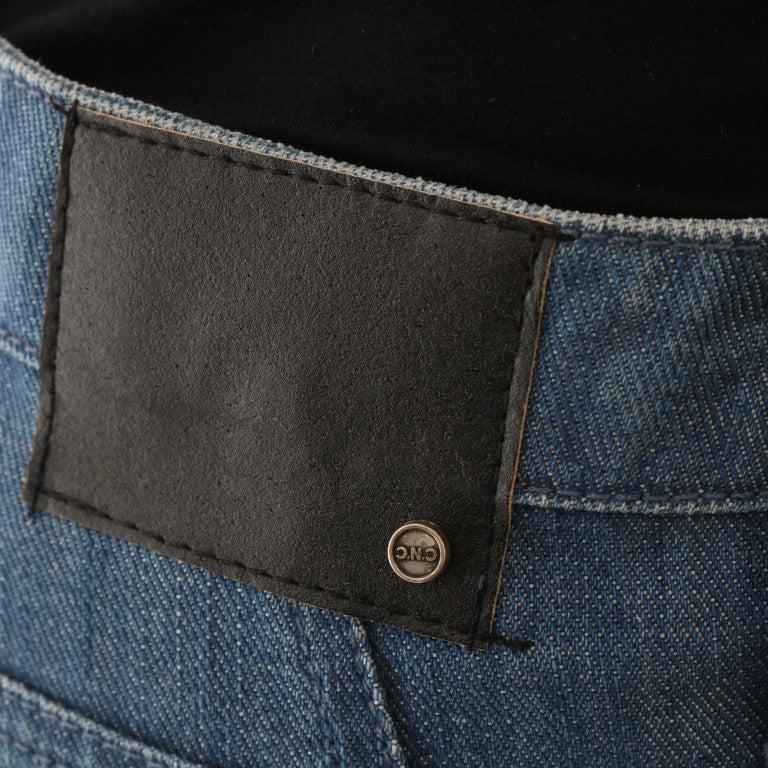 Costume National Blue Wash Cotton Boyfriend Fit Jeans