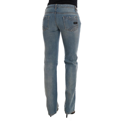 Costume National Blue Wash Cotton Classic Jeans