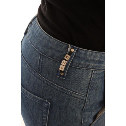 Costume National Blue Wash Cotton Slim Denim Jeans