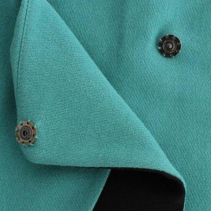 Costume National Blue wrap mini skirt