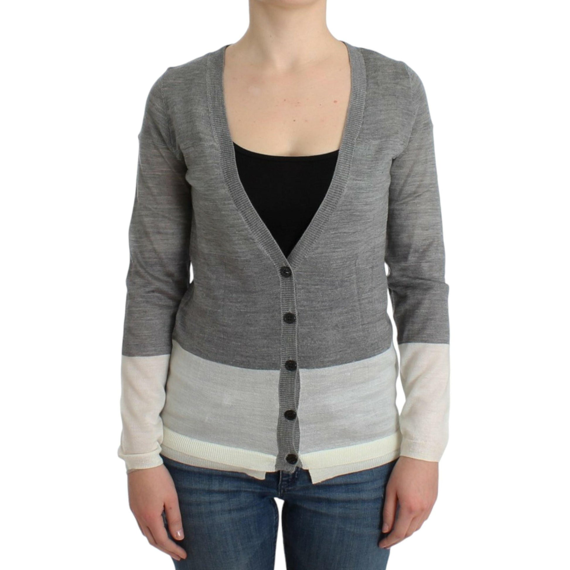 Costume National Gray lightweight cardigan