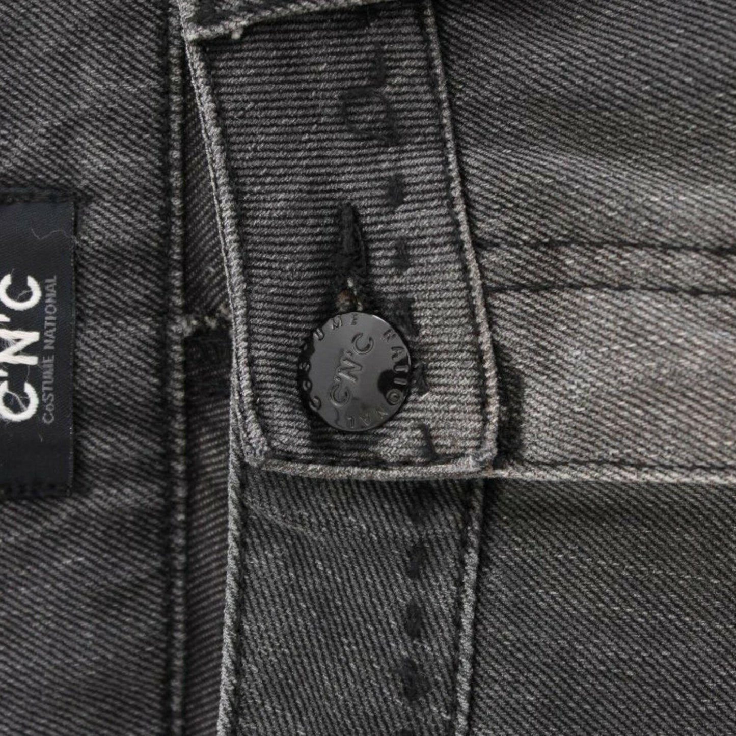 Costume National Gray straight leg jeans