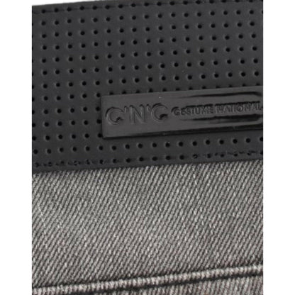 Costume National Gray straight leg jeans