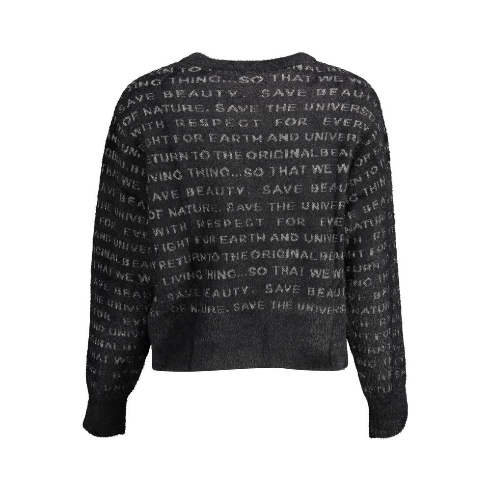 Desigual Black Polyester Sweater