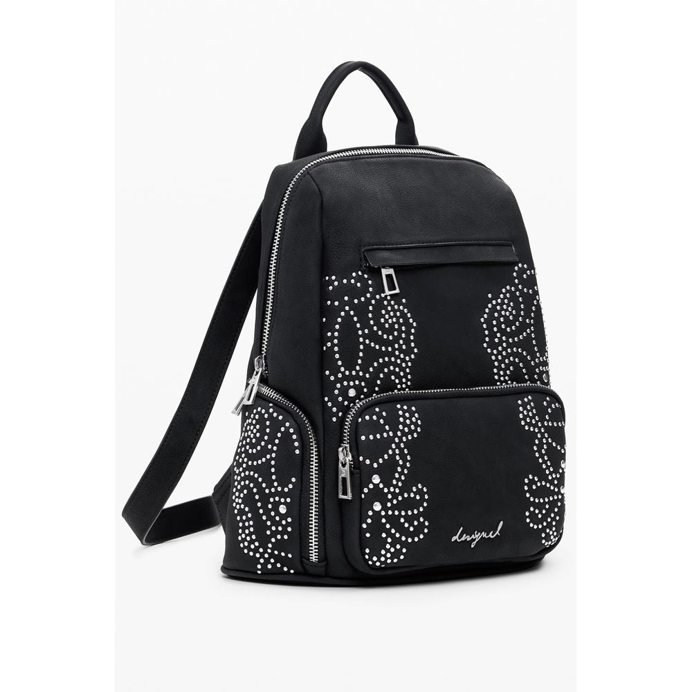 Desigual Black Polyethylene Backpack
