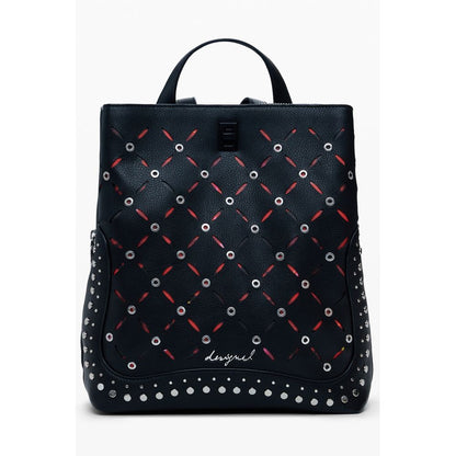 Desigual Black Polyethylene Backpack