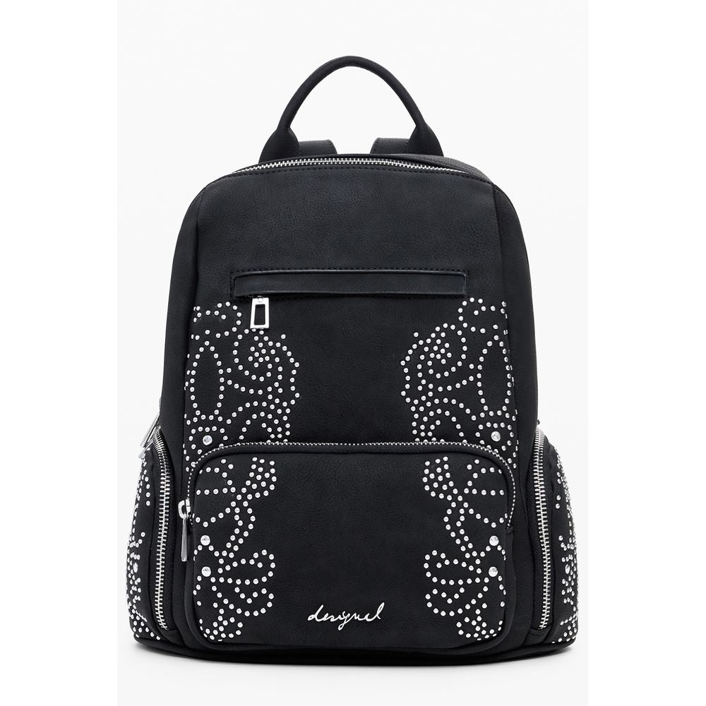 Desigual Black Polyethylene Backpack