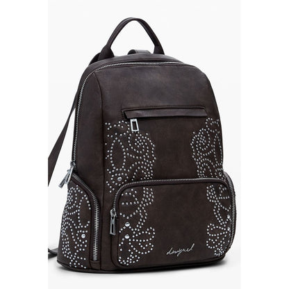 Desigual Brown Polyethylene Backpack