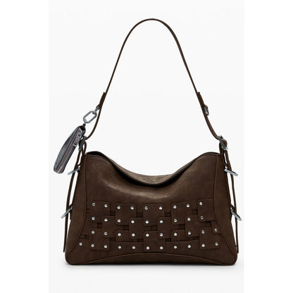 Desigual Brown Polyethylene Handbag