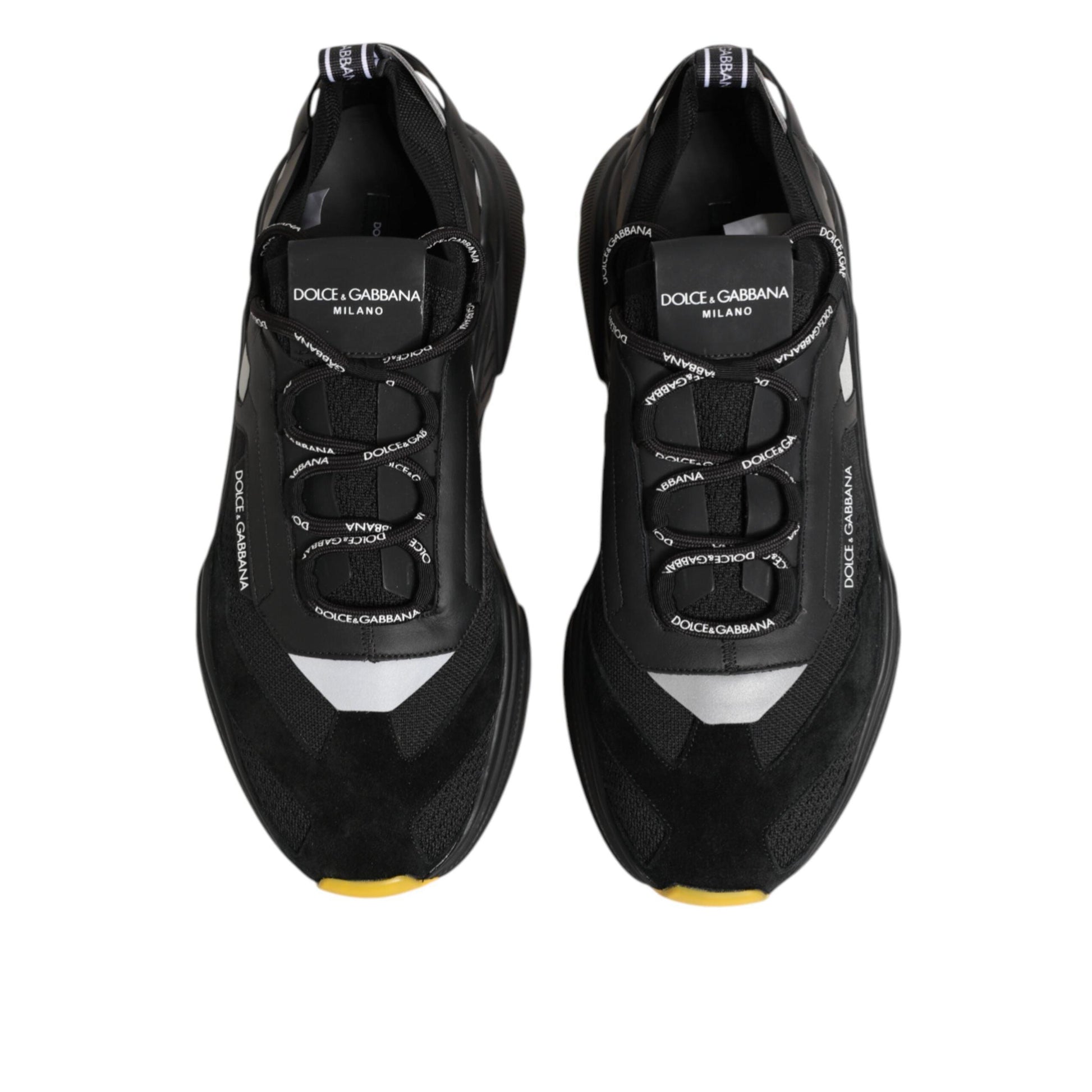 Dolce & Gabbana Black Daymaster Low Top Men Sneakers Shoes