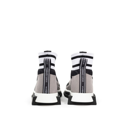 Dolce & Gabbana Black Fabric Sneakers