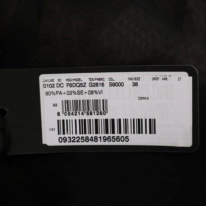 Dolce & Gabbana Black Pink Silk Applique Shift Dress