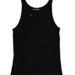 Dolce & Gabbana Black Tank Sleeveless Underwear Herre T-shirt