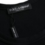 Dolce & Gabbana Black Tank Sleeveless Underwear Herre T-shirt