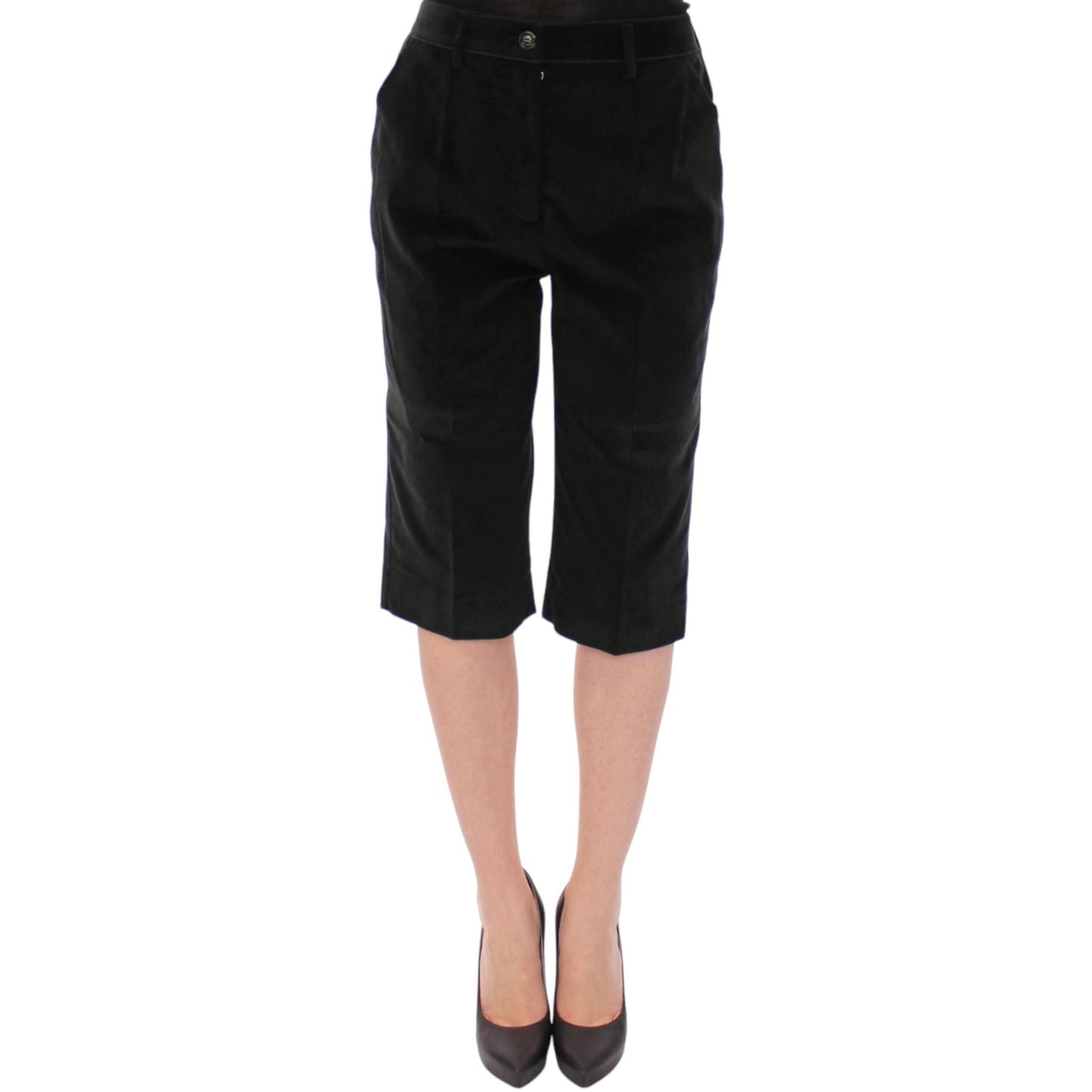 Dolce & Gabbana Black cotton shorts pants