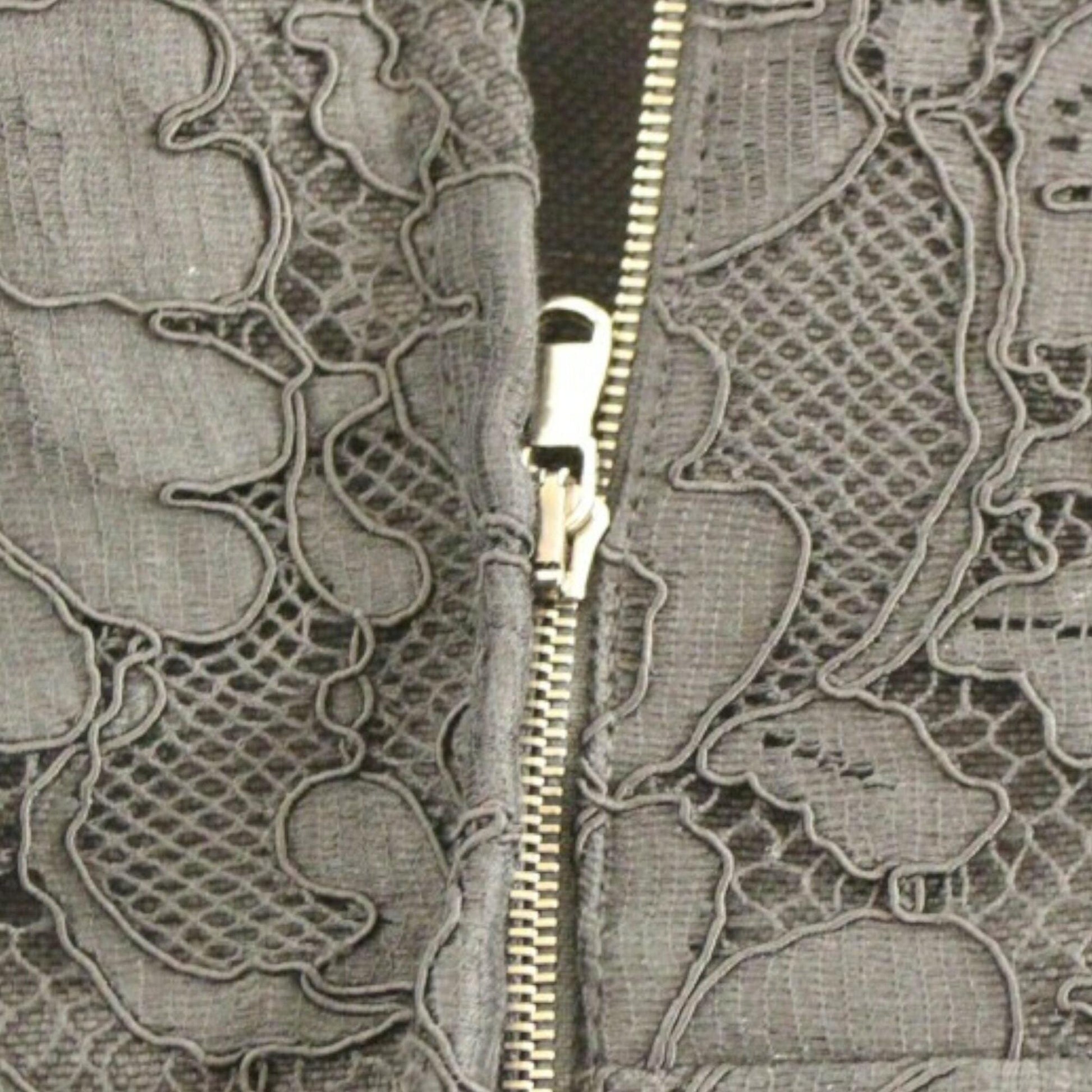 Dolce & Gabbana Black floral lace sicily runway dress