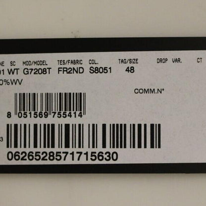 Dolce & Gabbana Gray Striped Wool Single Breasted Vest