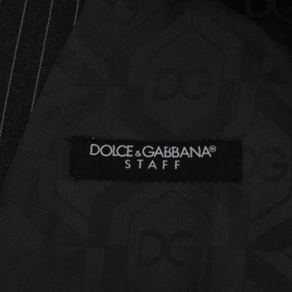 Dolce & Gabbana Gray Wool Stretch Vest