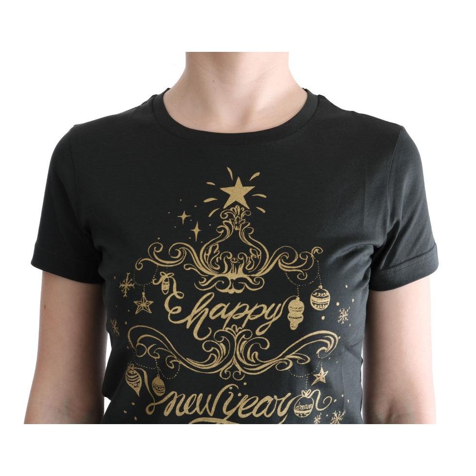 Dolce & Gabbana Green Cotton 2017 Motive T-Shirt