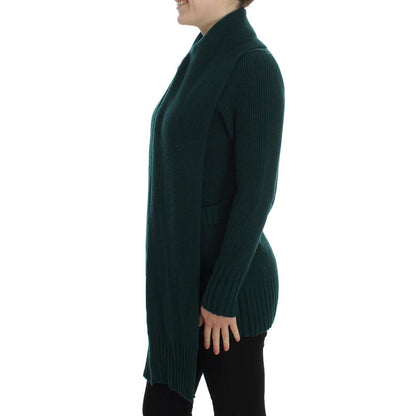 Dolce & Gabbana Green Knitted Cashmere Cardigan