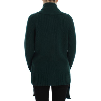 Dolce & Gabbana Green Knitted Cashmere Cardigan