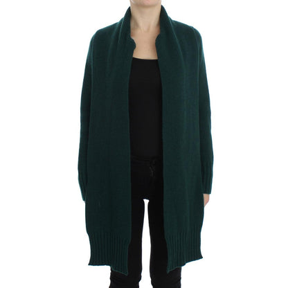 Dolce & Gabbana Green Knitted Cashmere Cardigan