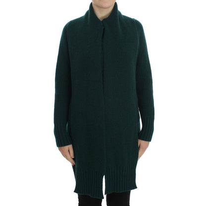 Dolce & Gabbana Green Knitted Cashmere Cardigan
