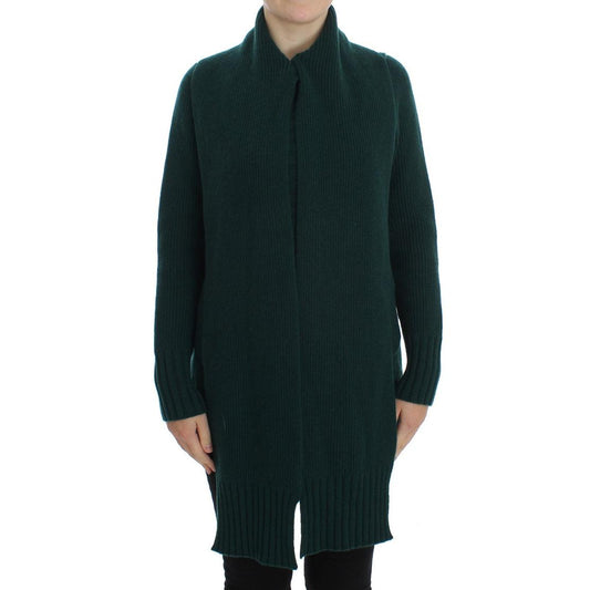 Dolce & Gabbana Green Knitted Cashmere Cardigan