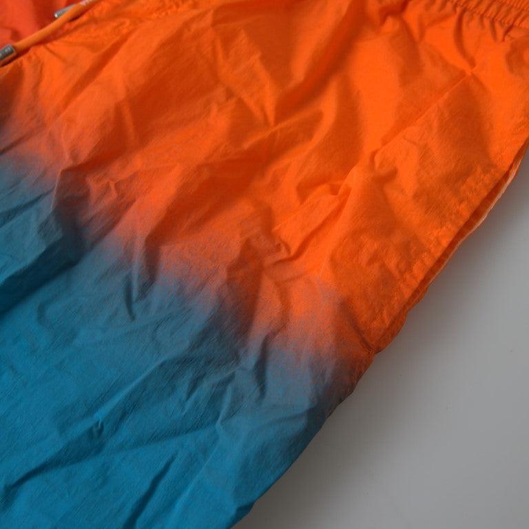 Dolce & Gabbana Orange Blue Gradient Beachwear Swimwear Shorts