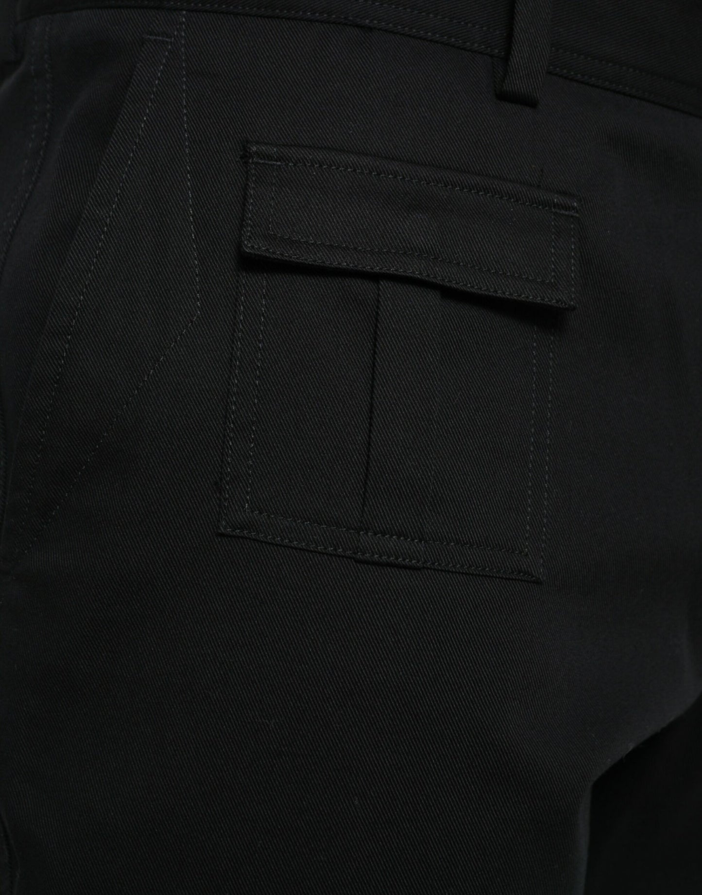 Dolce & Gabbana Sort Grå slim Bomuld Denim Jeans