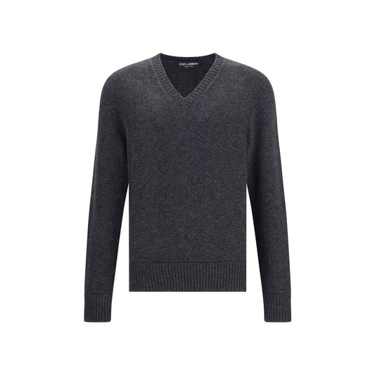 Dolce & Gabbana V-neck Wool Pullover