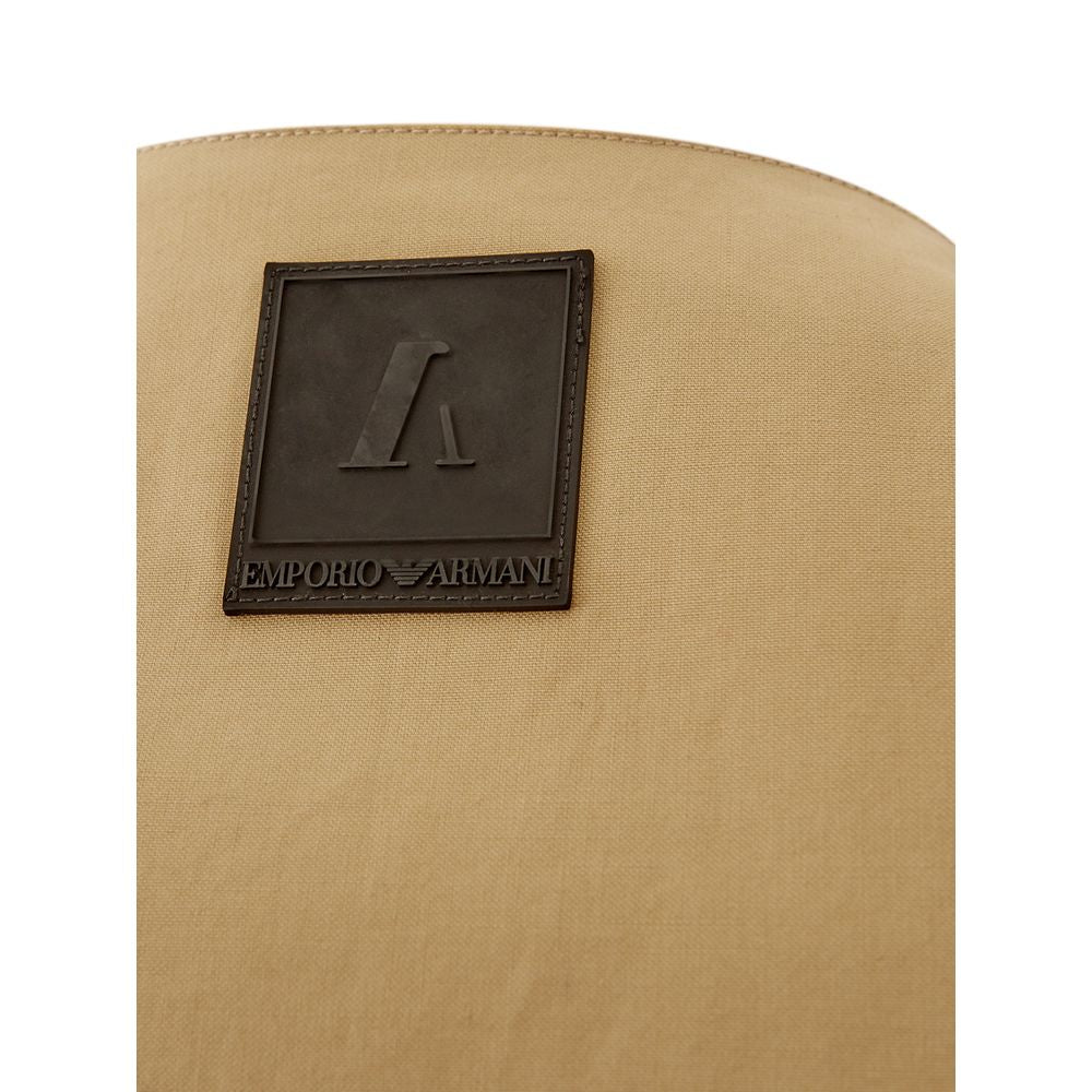 Emporio Armani Brown Cotton Sweater