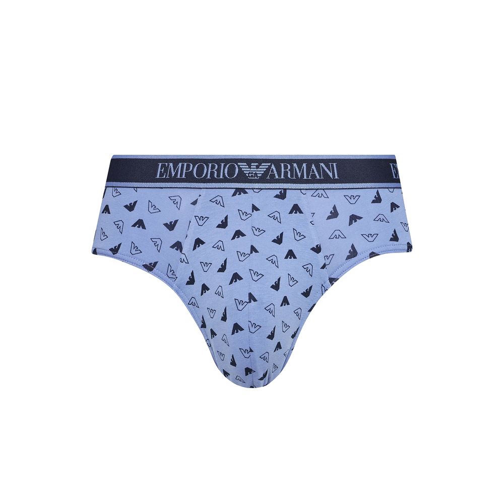 Emporio Armani Underwear Blue Cotton Underwear-Modeoutlet