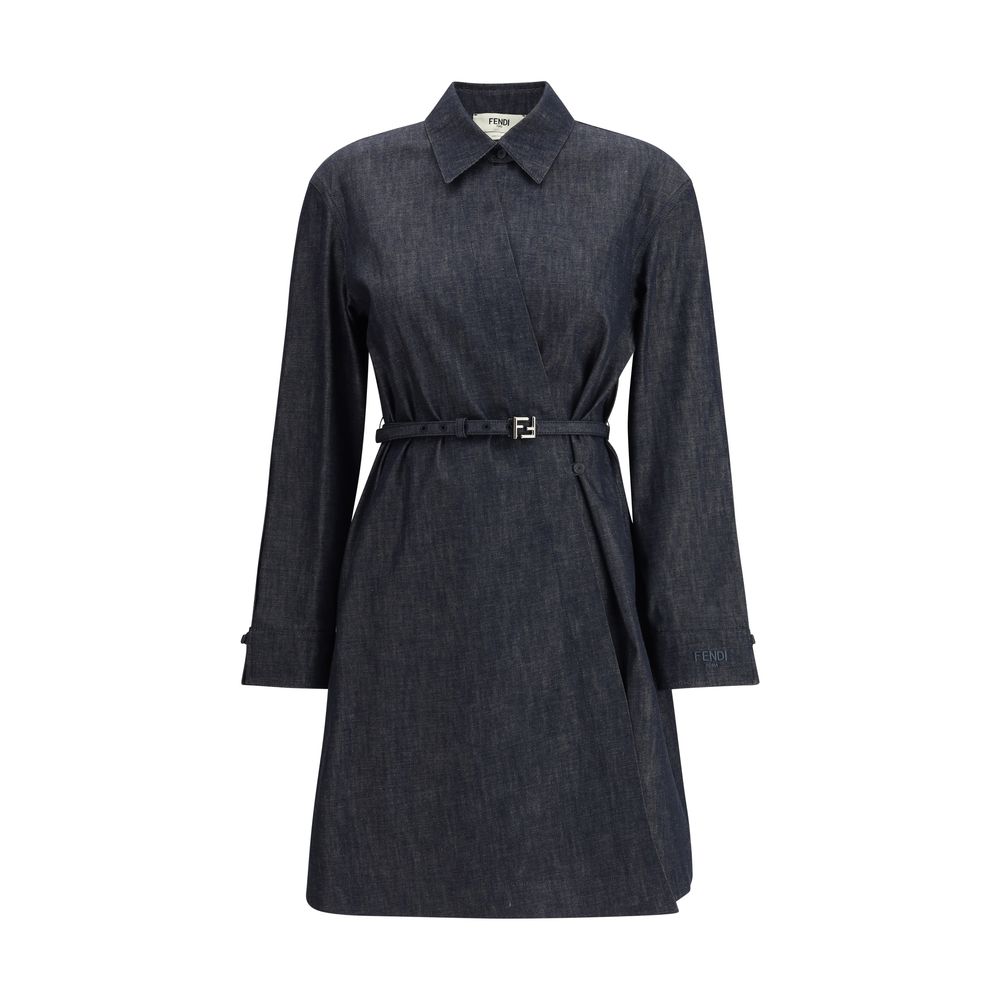 Fendi Chambray Dress