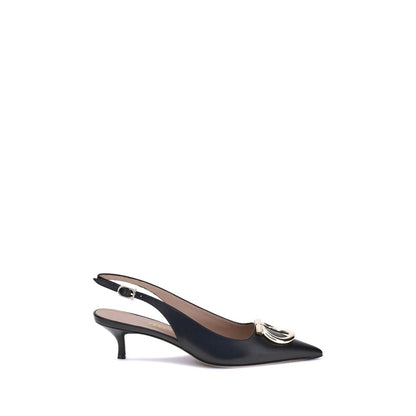 Ferragamo Gancini Slingback Pumps
