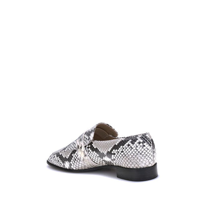 Ferragamo Python print leather Loafers