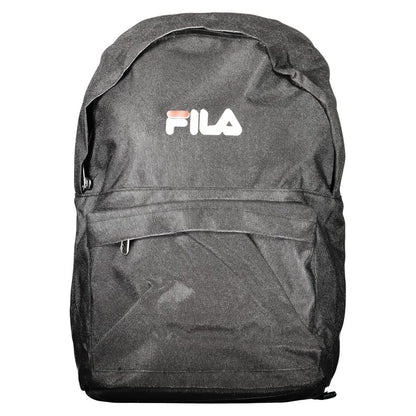 Fila Black Polyester Men Backpack