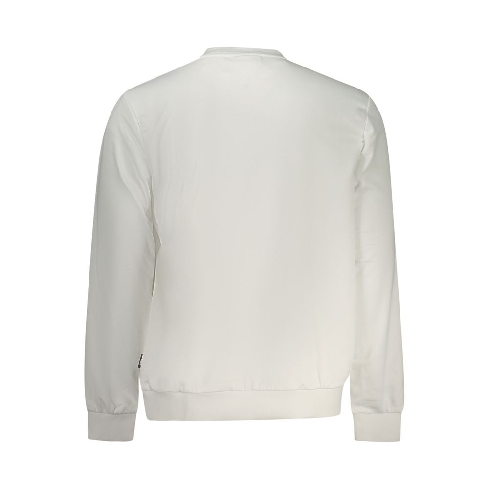 Fila White Polyester Men Sweatshirt